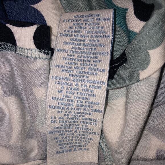 Boden Professional Boho Hippie Girlie Blue Green Rhinestone Collar Midi Dress 6 - Picture 9 of 9